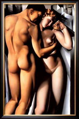 Adam And Eve, 1932 by Tamara De Lempicka Pricing Limited Edition Print image