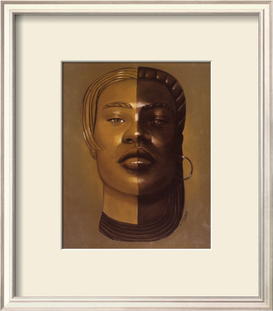 African Mask, No. 29 by Laurie Cooper Pricing Limited Edition Print image