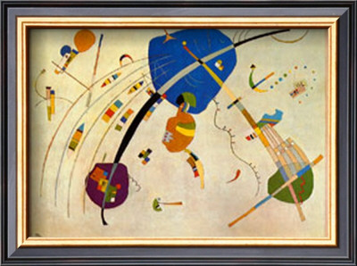 Vers Le Blue, C.1939 by Wassily Kandinsky Pricing Limited Edition Print image