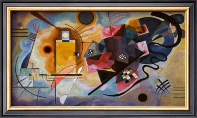 Yellow, Red, Blue, 1925 by Wassily Kandinsky Pricing Limited Edition Print image