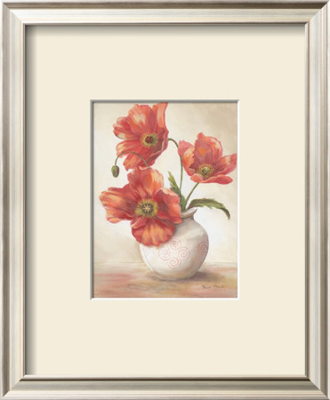 Amanda's Poppies by Vivian Flasch Pricing Limited Edition Print image