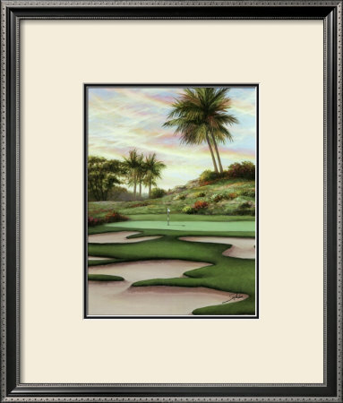 Bunkers At Emerald Dunes, The 8Th by Joe Sambataro Pricing Limited Edition Print image