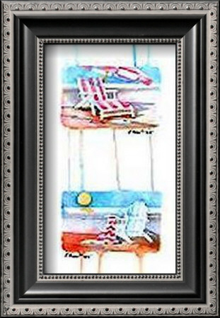 Beach Chairs by Paul Brent Pricing Limited Edition Print image