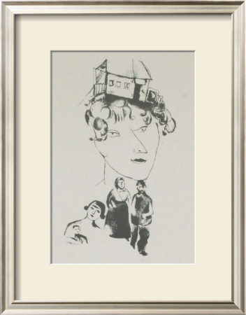 La Bibliotheque Nationale, 1970 by Marc Chagall Pricing Limited Edition Print image