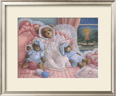 Sleepy-Time Bears by Janet Kruskamp Pricing Limited Edition Print image