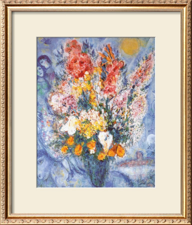 Bouquet Des Fleurs by Marc Chagall Pricing Limited Edition Print image