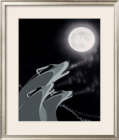 Blue Howl by Rick Beaver Pricing Limited Edition Print image