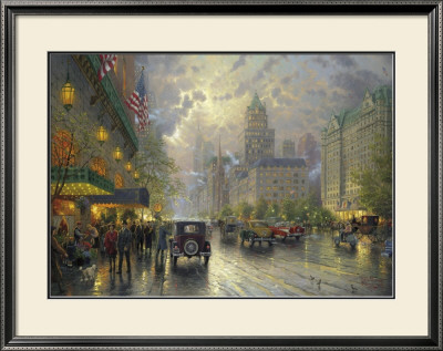 New York 5Th Ave - Ap by Thomas Kinkade Pricing Limited Edition Print image