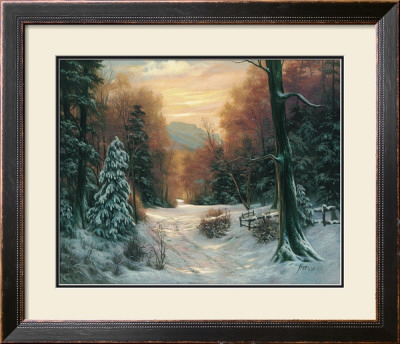 Snow Covered Morning by Egidio Antonaccio Pricing Limited Edition Print image