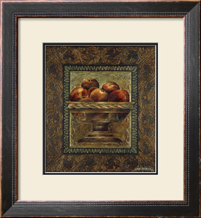 Rustic Bowl Of Apples by Linda Thompson Pricing Limited Edition Print image