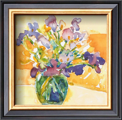 Iris In Crystal by Dawna Barton Pricing Limited Edition Print image