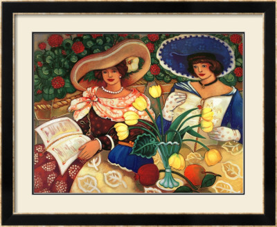Hats And Flowers by Linda Carter Holman Pricing Limited Edition Print image