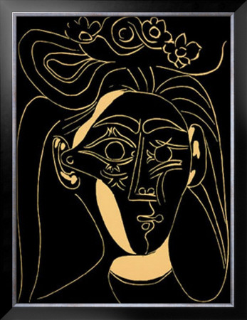 Femme Au Chapeau Fleuri by Pablo Picasso Pricing Limited Edition Print image
