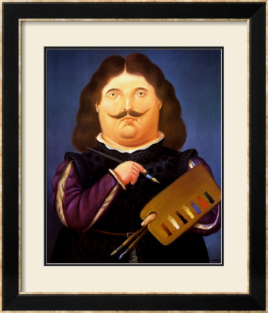 Portrait Of Velazquez by Fernando Botero Pricing Limited Edition Print image