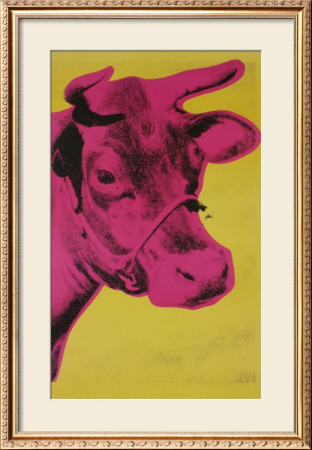 Cow (Red And Yellow) by Andy Warhol Pricing Limited Edition Print image