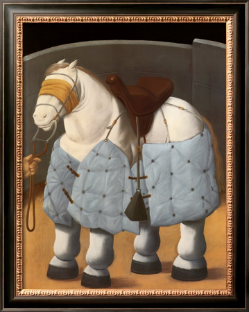 The Horse by Fernando Botero Pricing Limited Edition Print image