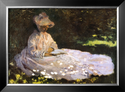 Woman Reading by Claude Monet Pricing Limited Edition Print image