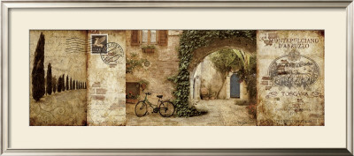 Tuscan Courtyard by Keith Mallett Pricing Limited Edition Print image