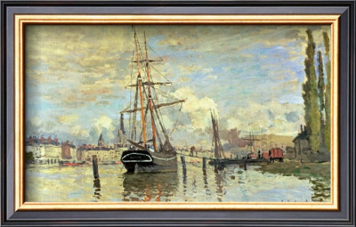 The Seine At Rouen by Claude Monet Pricing Limited Edition Print image
