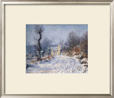 Road To Giverny In Winter by Claude Monet Pricing Limited Edition Print image