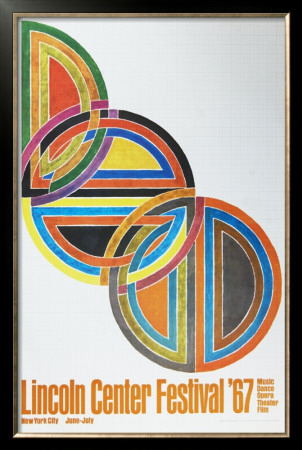 Lincoln Center Festival, 1967 by Frank Stella Pricing Limited Edition Print image