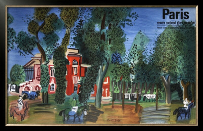 Paddock-Deauville by Raoul Dufy Pricing Limited Edition Print image
