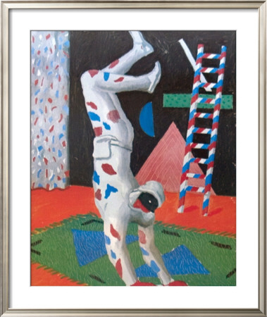 Harlequin From Parade, 1981 (#93) by David Hockney Pricing Limited Edition Print image