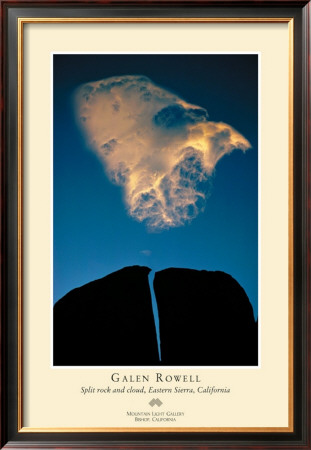 Split Rock And Cloud by Galen Rowell Pricing Limited Edition Print image