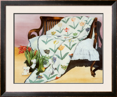 Tulip Quilt by Raenell Doyle Pricing Limited Edition Print image