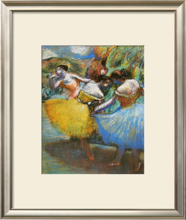 Three Dancers, 1898 by Edgar Degas Pricing Limited Edition Print image
