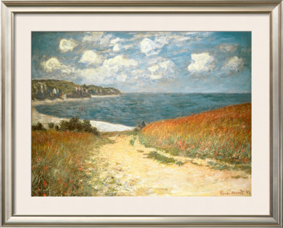 Path Through The Corn At Pourville, C.1882 by Claude Monet Pricing Limited Edition Print image