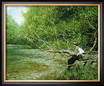 Fly Fisherman by Donny Finley Pricing Limited Edition Print image