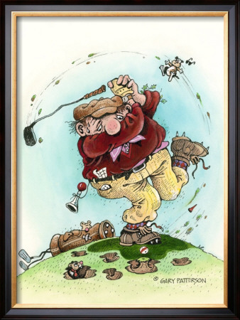 Full Swing- The Golfer by Gary Patterson Pricing Limited Edition Print image