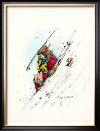 Downhill Racer by Gary Patterson Pricing Limited Edition Print image