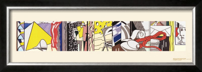 Sketch For Greene Street Mural, 1983 by Roy Lichtenstein Pricing Limited Edition Print image