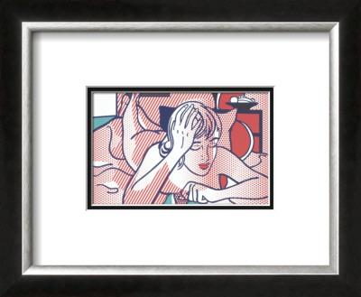 Thinking Nude, State I by Roy Lichtenstein Pricing Limited Edition Print image