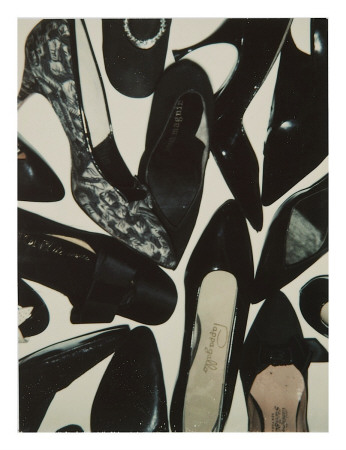 Shoes, C.1980 (Black Pumps) by Andy Warhol Pricing Limited Edition Print image