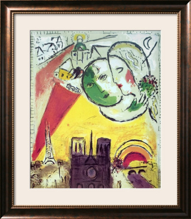Le Dimanche, 1954 by Marc Chagall Pricing Limited Edition Print image