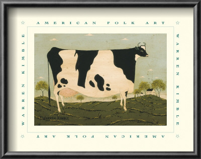 American Cow by Warren Kimble Pricing Limited Edition Print image