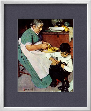 Down-East  Ambrosia, March 19,1938 by Norman Rockwell Pricing Limited Edition Print image