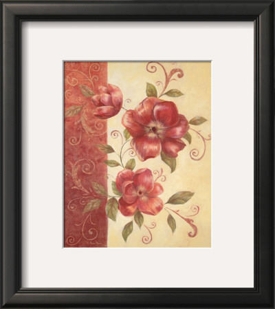 Crimson Scroll I by Vivian Flasch Pricing Limited Edition Print image