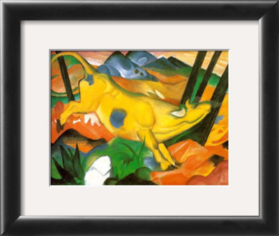 Gelbe Kuh, C.1911 by Franz Marc Pricing Limited Edition Print image