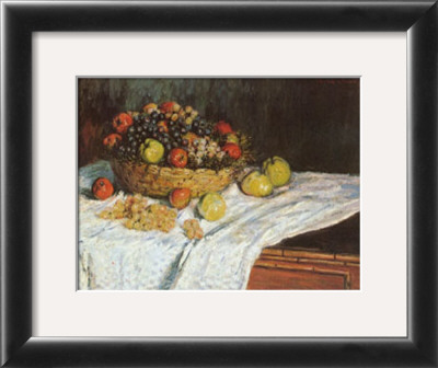 Still Life With Grapes And Fruit by Claude Monet Pricing Limited Edition Print image