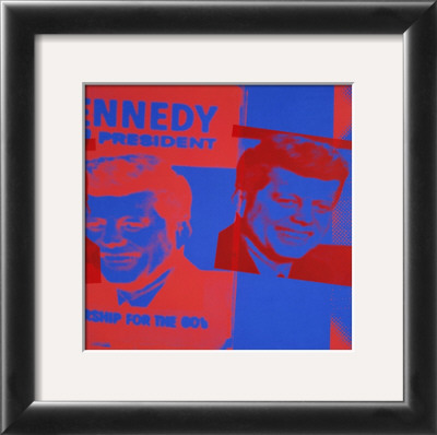 Flash:  November 22, C.1963, Jfk Assassination, C.1968 (Blue And Red) by Andy Warhol Pricing Limited Edition Print image
