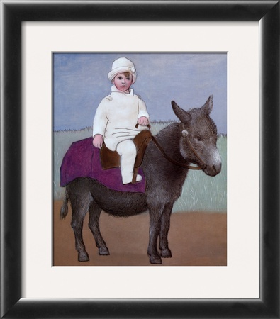 Paulo On A Donkey by Pablo Picasso Pricing Limited Edition Print image
