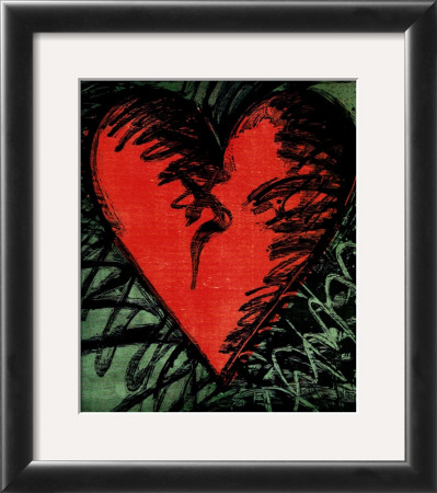 Rancho Woodcut Heart by Jim Dine Pricing Limited Edition Print image