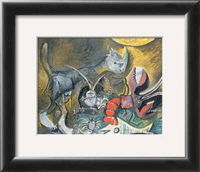 Still Life With Cat And Lobster, 1962 by Pablo Picasso Pricing Limited Edition Print image