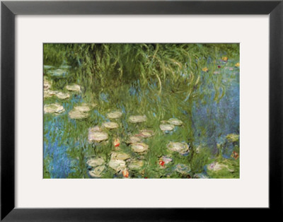 Water Lilies Of The Orangerie As Giverny by Claude Monet Pricing Limited Edition Print image