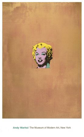 Gold Marilyn Monroe by Andy Warhol Pricing Limited Edition Print image