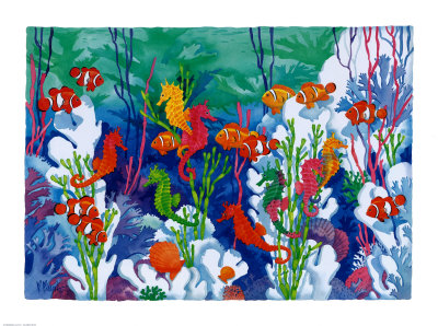 Seahorse Lagoon by Paul Brent Pricing Limited Edition Print image